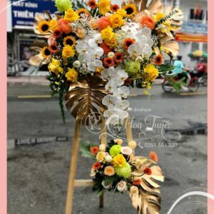 Kệ khai trương hoàng kim phát Kệ hoa KH0002